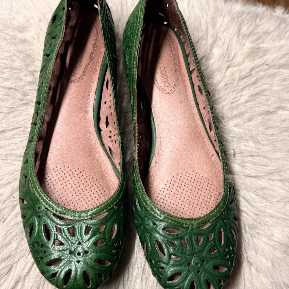 Corso Como Green Women's Flats